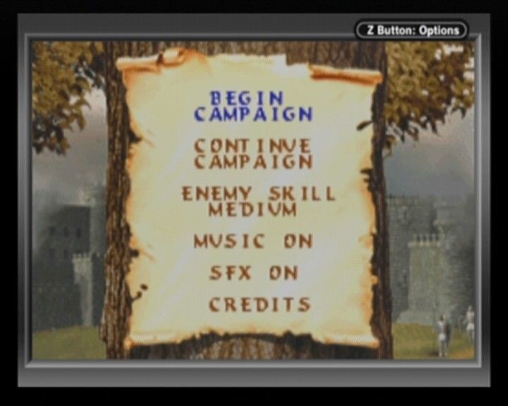 Defender of the Crown screenshot 5 for GameBoy Advance
